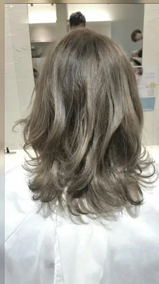 ミディアム セミロング ロング カラー ヘアアレンジ 【髪質改善美容師】t occa茨木篠原健太のヘアスタイル
