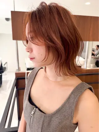 ミディアム カラー 🌈透明感カラー🌈 🌟吉田祐介🌟のヘアスタイル