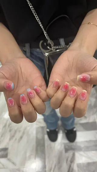 ロング カラー ヘアアレンジ ネイル mai🤍縮毛酸性ス トレート/アイリストのヘアスタイル