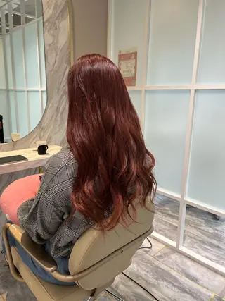 ロング カラー 艶ボブ🌼 MAHOのヘアスタイル