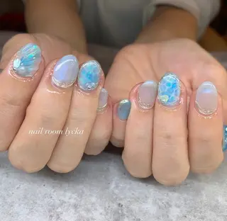 ネイル ﾈｲﾙﾙｰﾑﾘｯｶ 𝐦𝐚𝐲𝐮のネイルデザイン