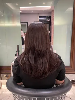 ロング 縮毛矯正/レイヤー /ひかるのヘアスタイル