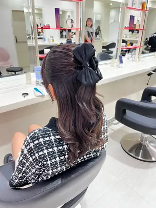 ミディアム カラー 💟RINNA 艶カラー💟のヘアスタイル