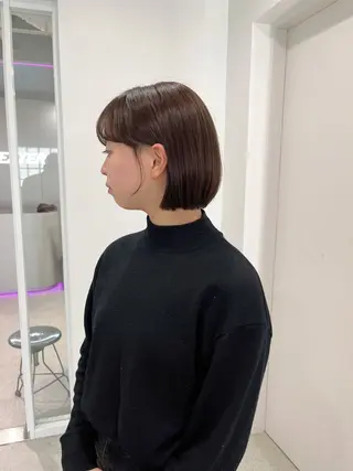 ショート モテヘア/グレージュ /ボブ/前原汐🎐のヘアスタイル