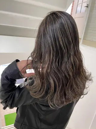 ロング カラー Reb_keiji 👑小倉圭司のヘアスタイル