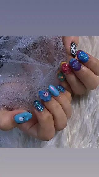 ネイル 高草木 桃香のネイルデザイン