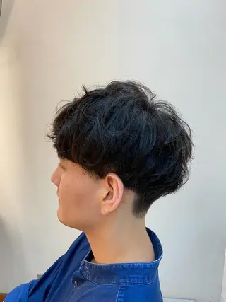 ショート パーマ メンズ 🟢NEGi🟣 🫧髪質改善のヘアスタイル