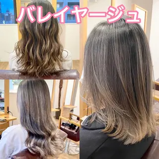 ミディアム カラー KIZU 髪質改善 オカルト怪談のヘアスタイル