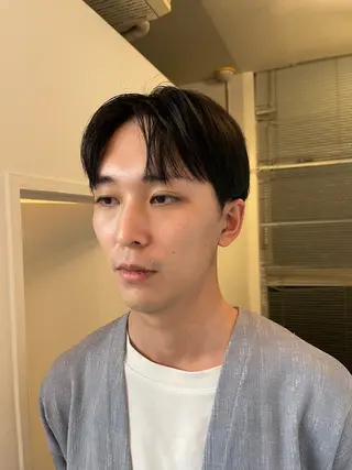 メンズ ボブ/レイヤー /河内温太のヘアスタイル