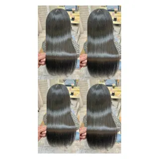 ロング カラー 髪質改善/縮毛矯正/ 韓国ヘア/店長敦士のヘアスタイル