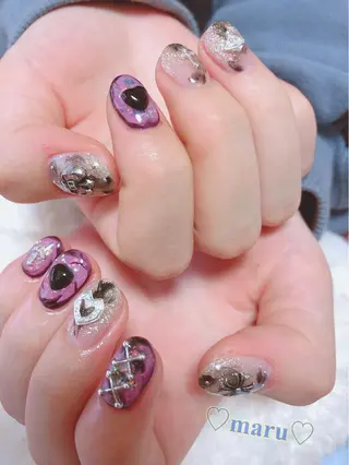 ネイル まるみ ♡のネイルデザイン