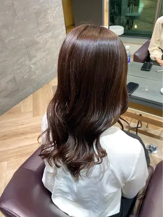 セミロング カラー Yamada Ami🪐のヘアスタイル