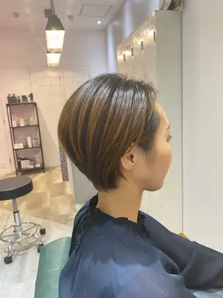 ショート kashi所属・山本 瑛嗣のヘアスタイル