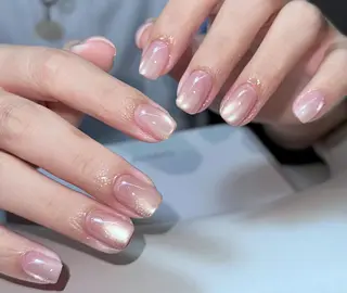 ネイル By moonネイル 🌷ワンホン/韓国風のネイルデザイン