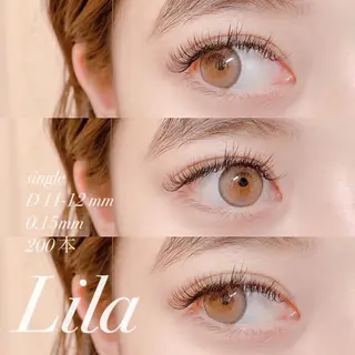 マツエク・マツパ Lila梅田店所属・Lila ヌノモトのマツエク・マツパデザイン