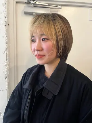 ショート ✴︎UNU ✴︎モエカのヘアスタイル