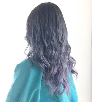 ロング カラー 西山 雄基のヘアスタイル