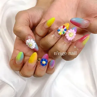 ネイル n'eige nail所属・大谷 綾香のネイルデザイン