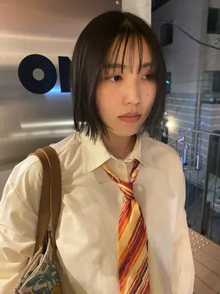 ショート YUUKI/ボブ パーマ.ウルフのヘアスタイル