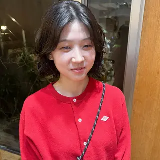 ショート パーマ 大橋 芽衣のヘアスタイル