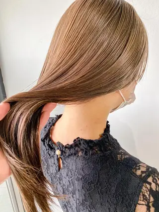 セミロング カラー 栄・伏見 JOULE'Sのヘアスタイル