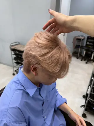 カラー メンズ hair atelier OZ 安積店所属・今野 陽依のヘアスタイル