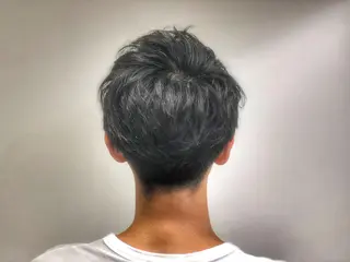 ショート カラー パーマ メンズ 美髪矯正 Rioのヘアスタイル