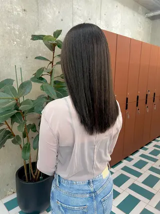 ロング カラー AYAKA/名古屋/ 栄/ボブ/透明カラーのヘアスタイル