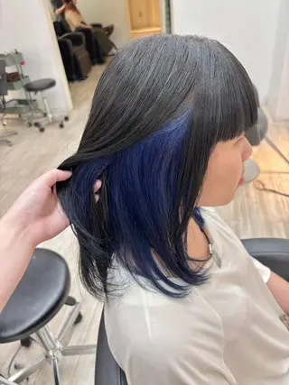 ミディアム カラー くさかみさき🌼暖色 /耳つぼ/オタク🌼のヘアスタイル