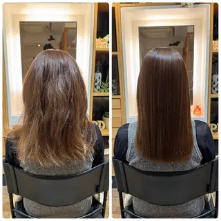 セミロング afloatkobe所属・美髪/髪質改善 川口凌弥のヘアスタイル