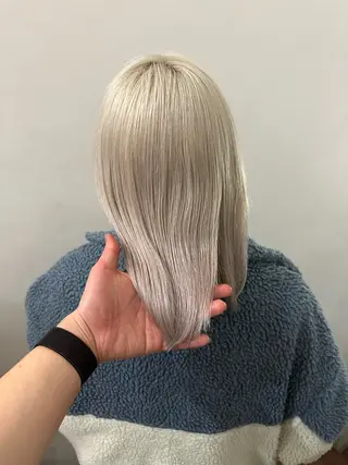 ミディアム カラー Cinq所属・ハイライト🌟/ ボブ/豊田のヘアスタイル