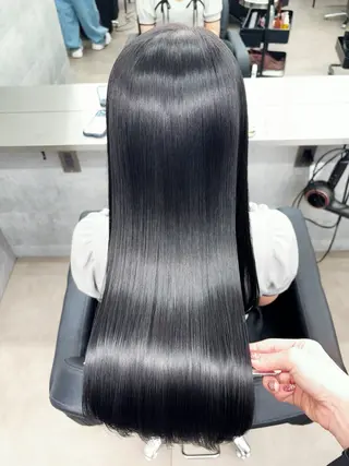 ロング カラー 髪質改善/韓国 ﾚｲﾔｰ/店長/原島のヘアスタイル