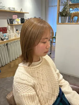 ミディアム merc.🌿 友藤鮎那のヘアスタイル