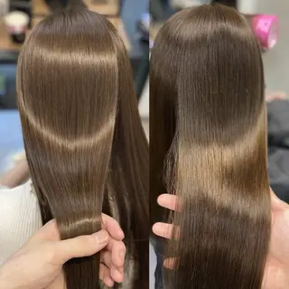 セミロング 韓国/ワンホンヘア 髪質改善/MaCoのヘアスタイル