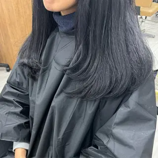 ロング 松本 聖未のヘアスタイル