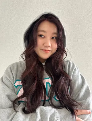 カラー Le'a谷町✨ ムラタユナのヘアスタイル