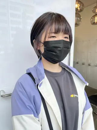 ショート カラー 近藤 千裕のヘアスタイル