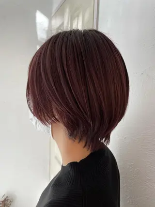ショート カラー fio マナミのヘアスタイル