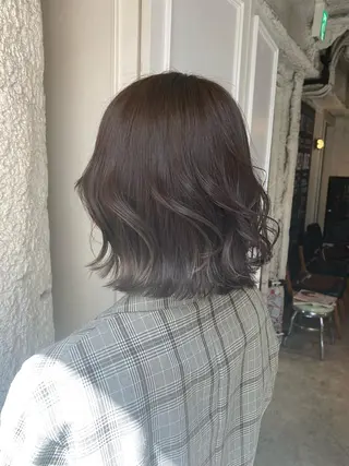 ミディアム カラー amie蒲田西口所属・🫧褒められ艶髪🫧 Minamiのヘアスタイル