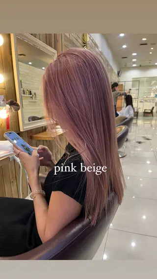 カラー 黒田瀬奈/ボブ まろやかベージュのその他イメージ