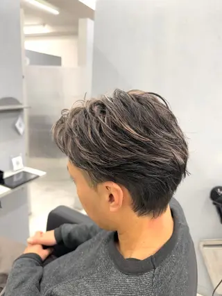 ショート カラー メンズ MEN'S/カット/ デザイン🎨ｴｲｷﾁのヘアスタイル
