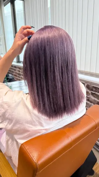 ミディアム ヘアアレンジ 💞艶カラー/ ブリーチ💞ユウカのヘアスタイル