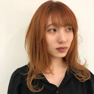 セミロング 中島 暢介のヘアスタイル