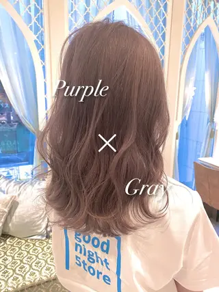 セミロング カラー 美髪/カラー 美容院🌈渡辺隼也のヘアスタイル