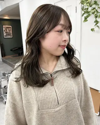 ロング カラー レイヤーボブ/ 艶カラー/サナ🌼のヘアスタイル