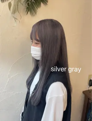 ロング カラー ヘアアレンジ Hair muse'e所属・加藤 愛鈴のヘアスタイル