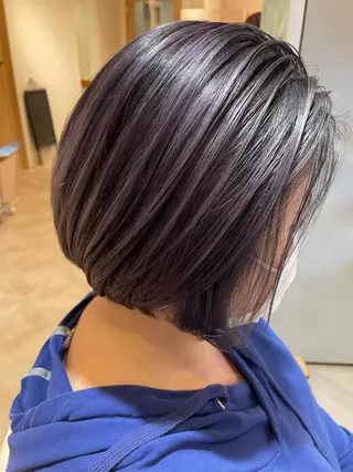 ショート カラー 髪質改善×縮毛矯正 HairDr.LINO駒沢【リノ】所属・mam. mamicoのヘアスタイル