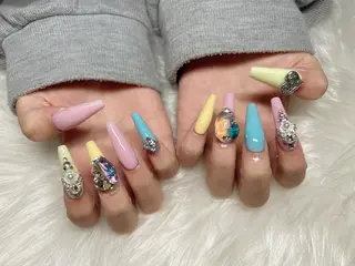 ロング ネイル 《LB》ラブリエ Nail&eyeのマツエク・マツパデザイン