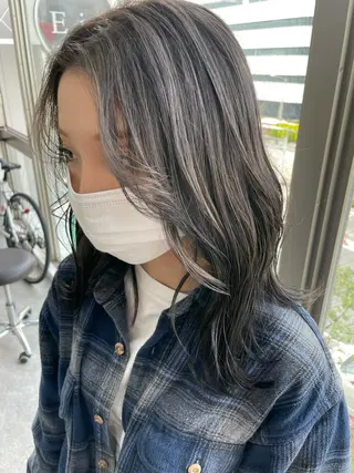 ミディアム カラー パーマ ヘアアレンジ メンズ キッズ ネイル マツエク・マツパ メンズ特化 しゅうへいのヘアスタイル