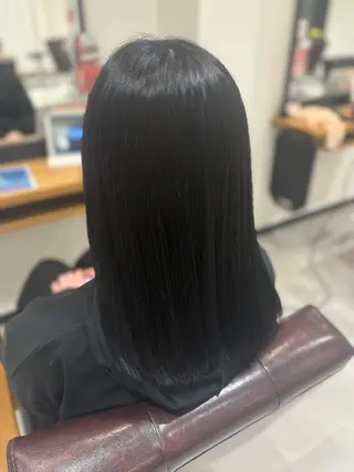 ミディアム カラー 艶カラー/赤み消しカ ラー/yukiのヘアスタイル